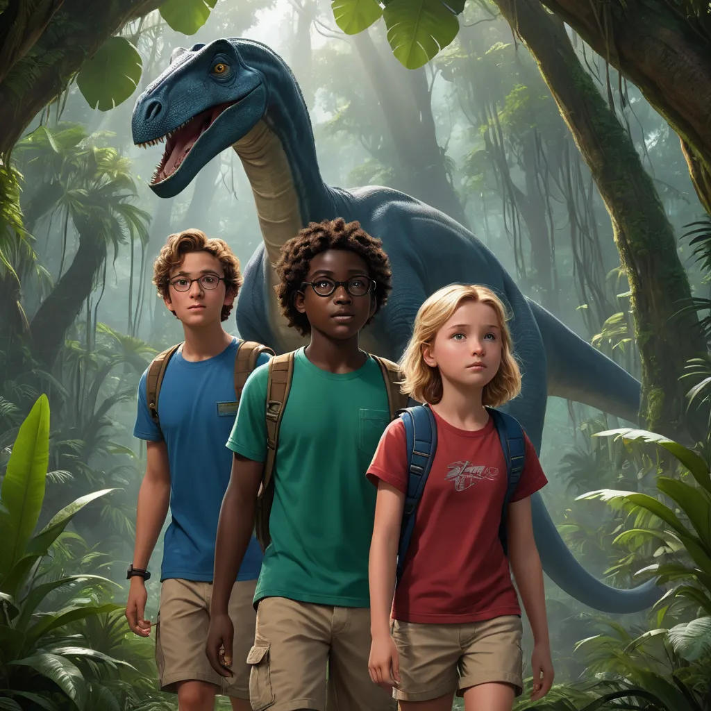 Lost in the Land of Dinosaurs
