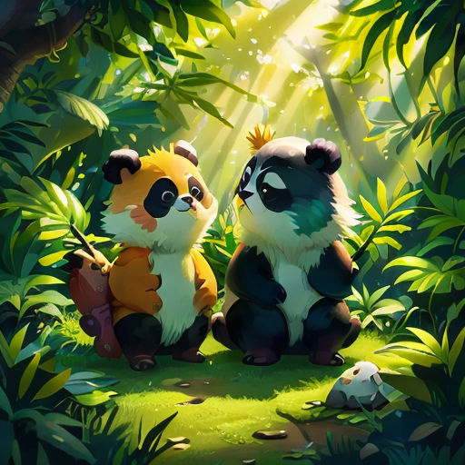 The Adventures of Panda and the Golden Bamboo