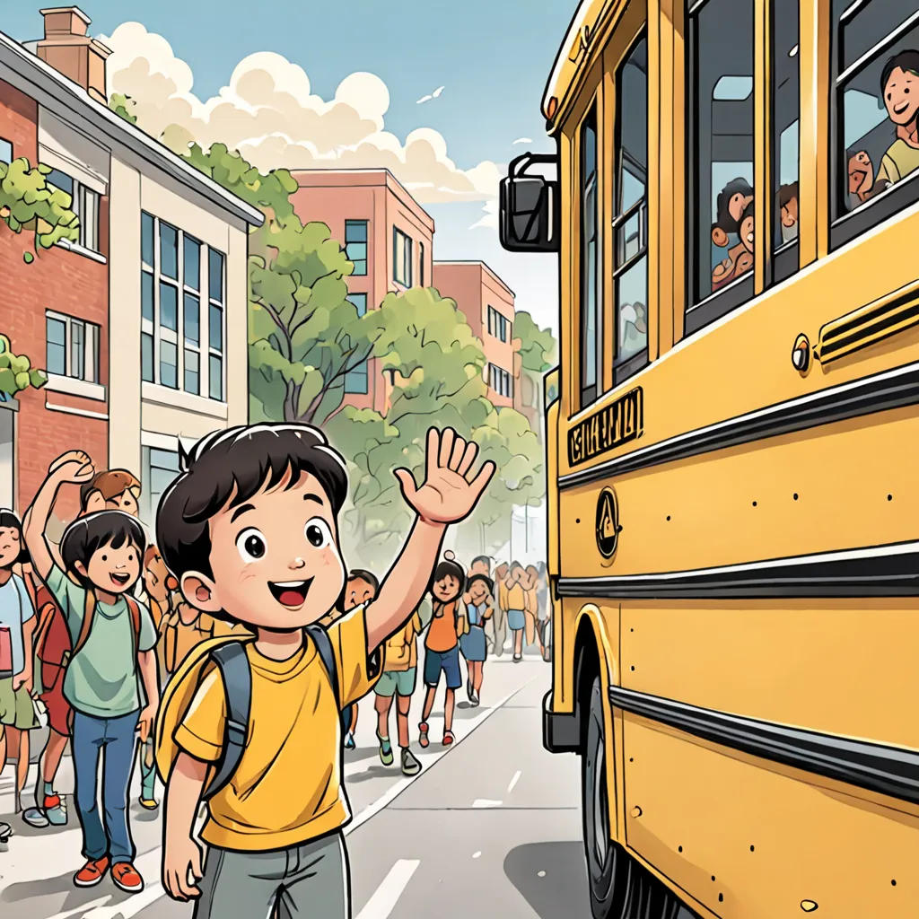 El Autobús Escolar Amarillo