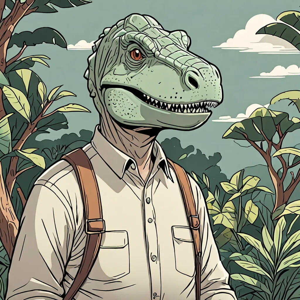 The Thankful Dinosaur