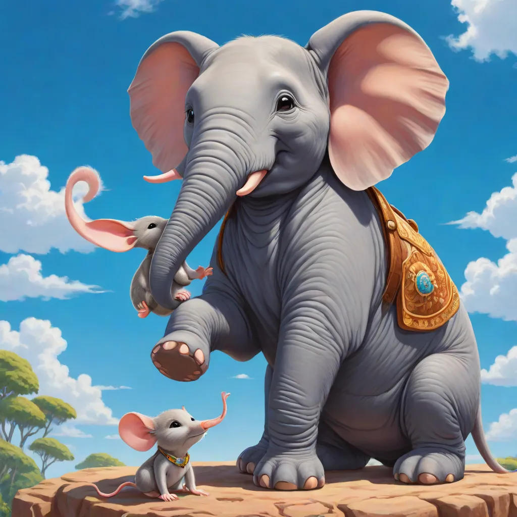 The Little Mouse and the Gentle Giant