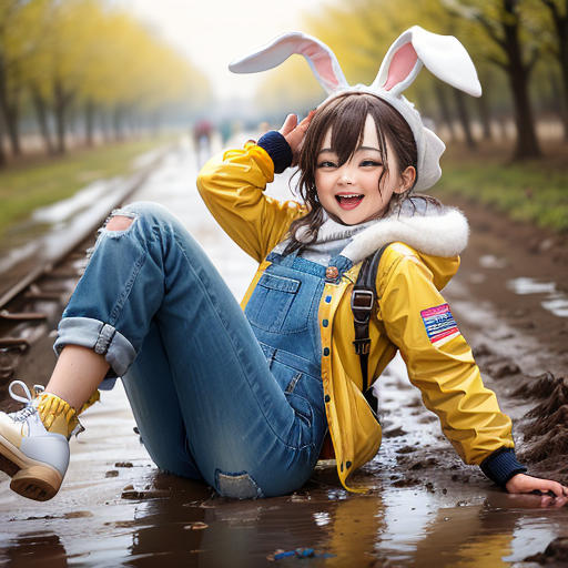 The Mud Adventures of Fashion Bunny