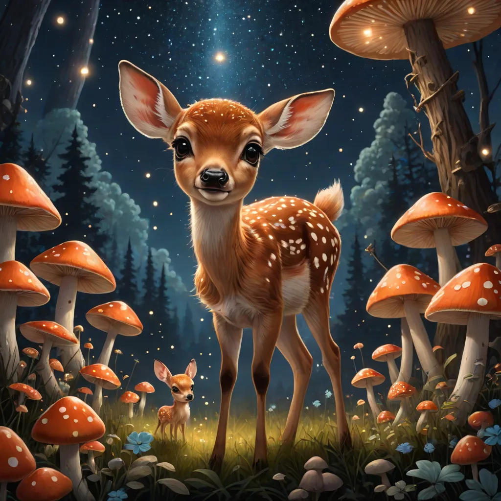The Fawn's Starry Adventure