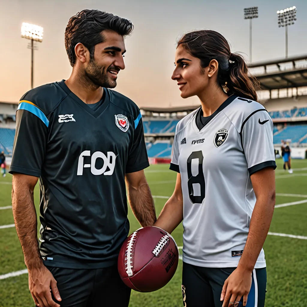 The Star Footballer's Love