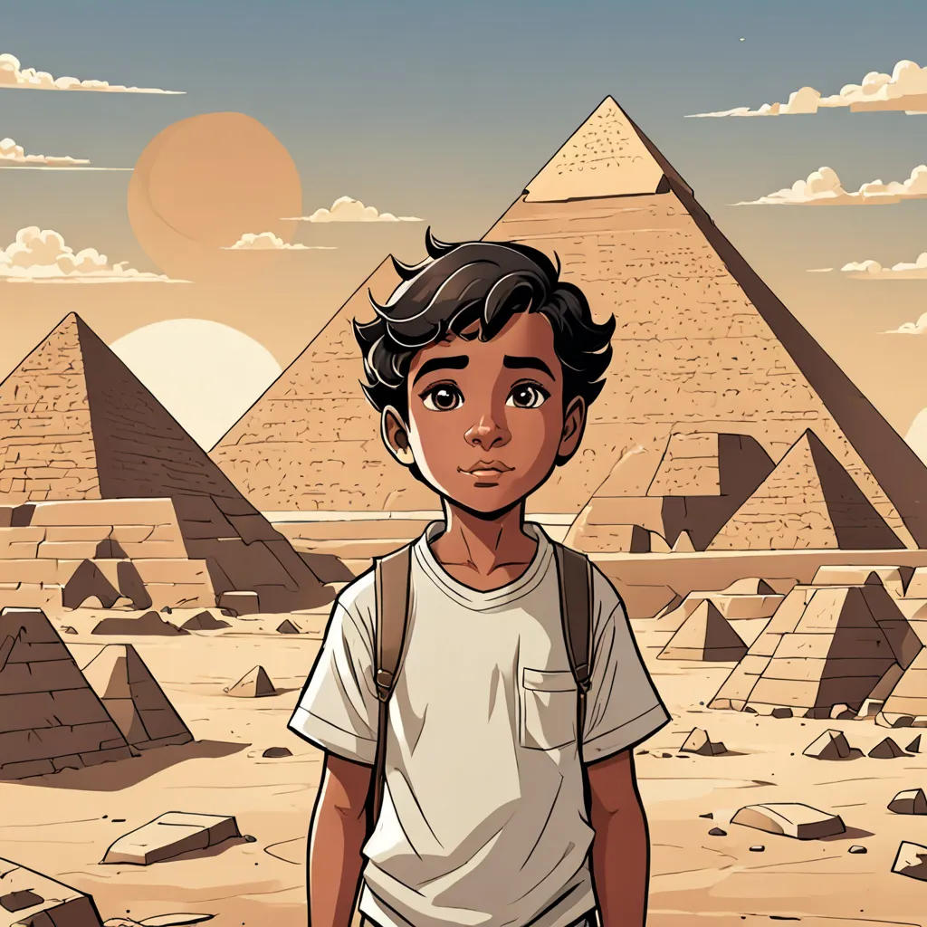 Time Traveler Adam and the Pharaoh's Secrets