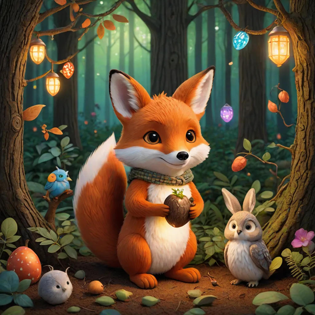 Finn and the Glowing Acorn