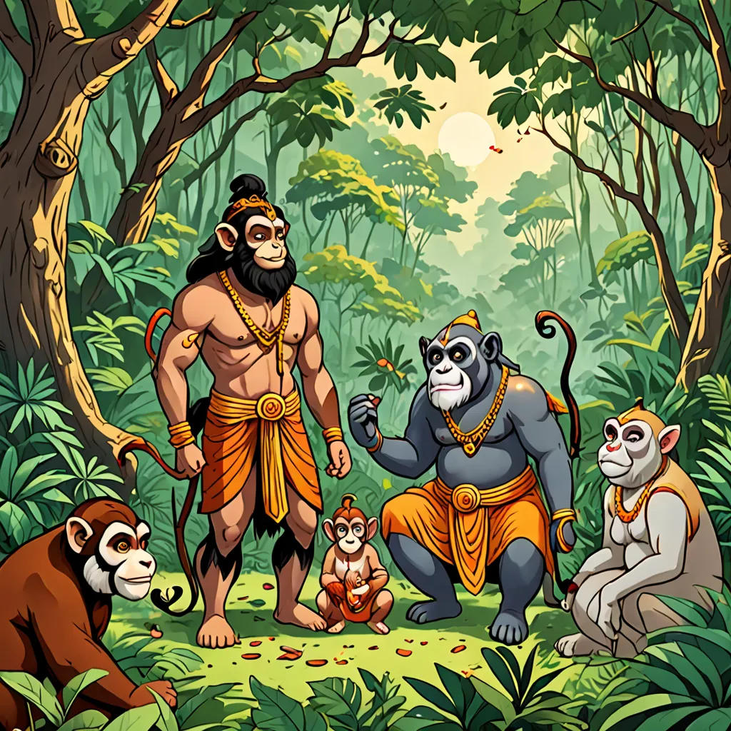The Loyalty of Hanuman