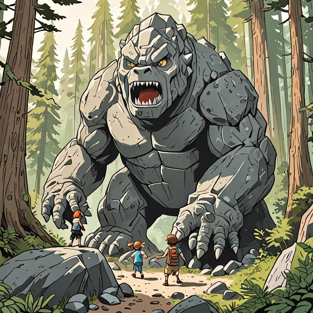 The Rock Monster's Revenge