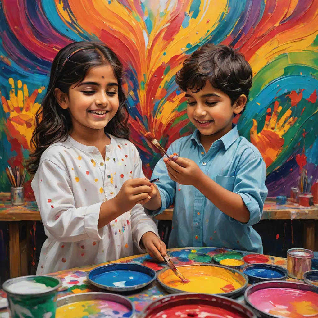 A Dance of Colors and Words