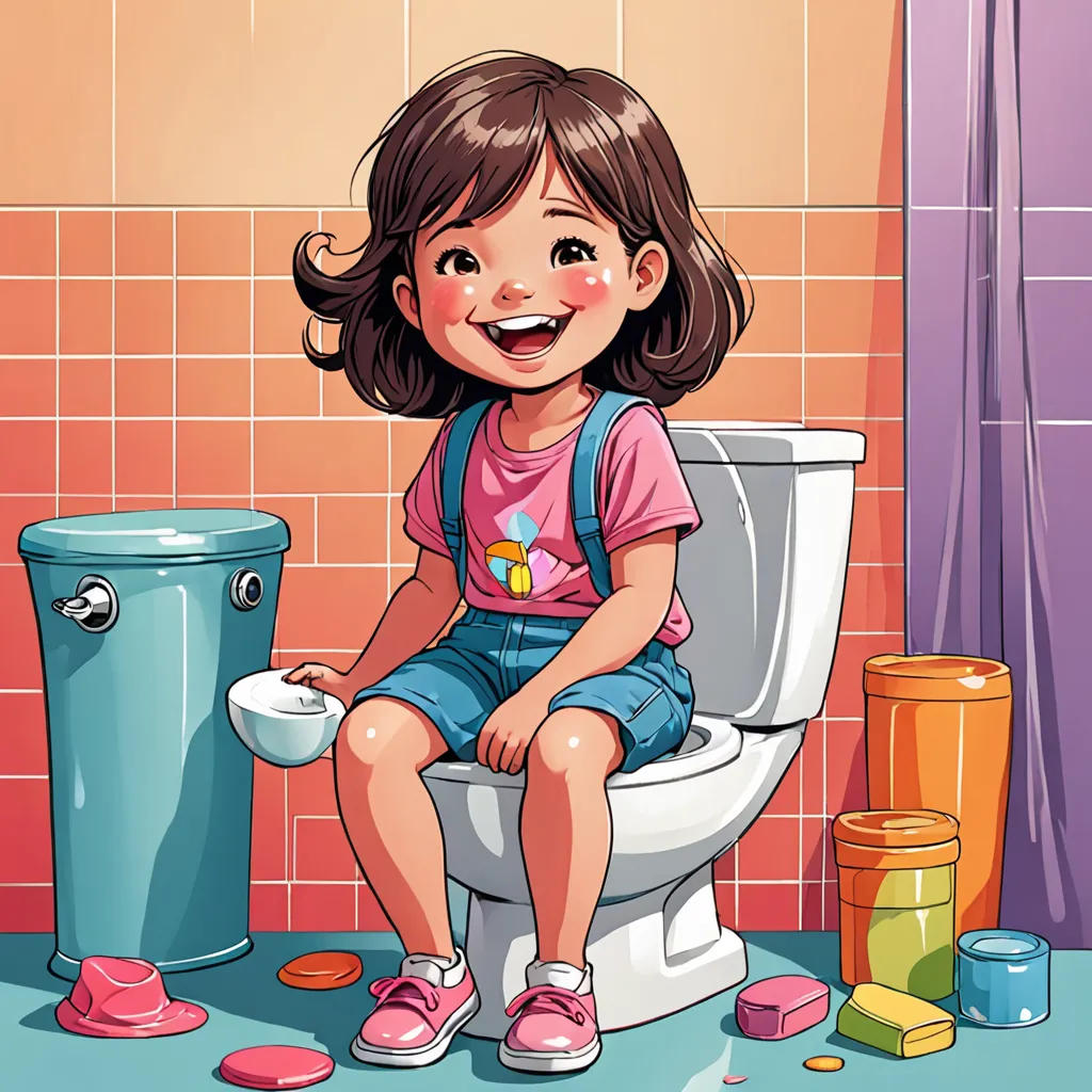 The Little Girl and the Magic Toilet