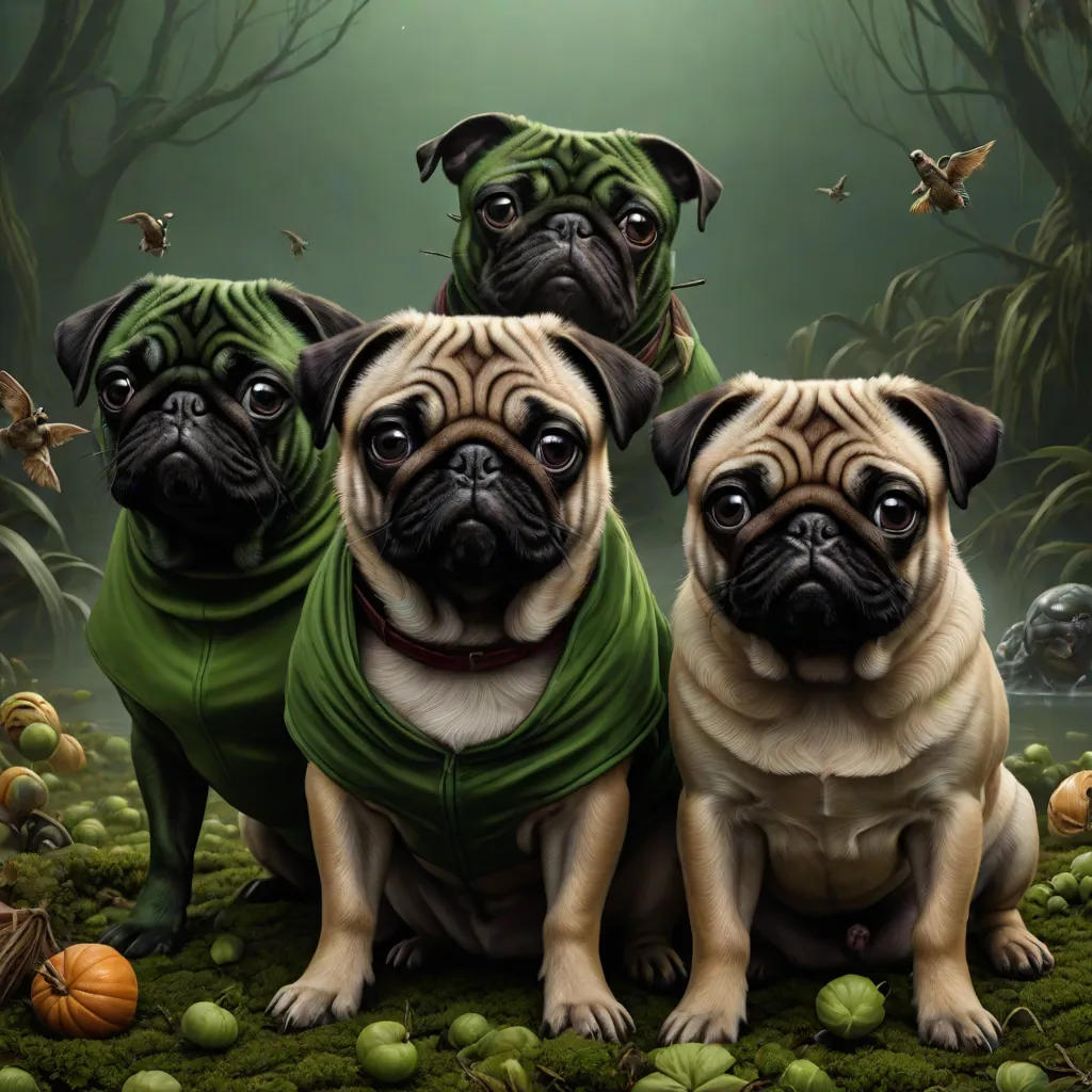 The Pug Heroes and the Goblin Duck