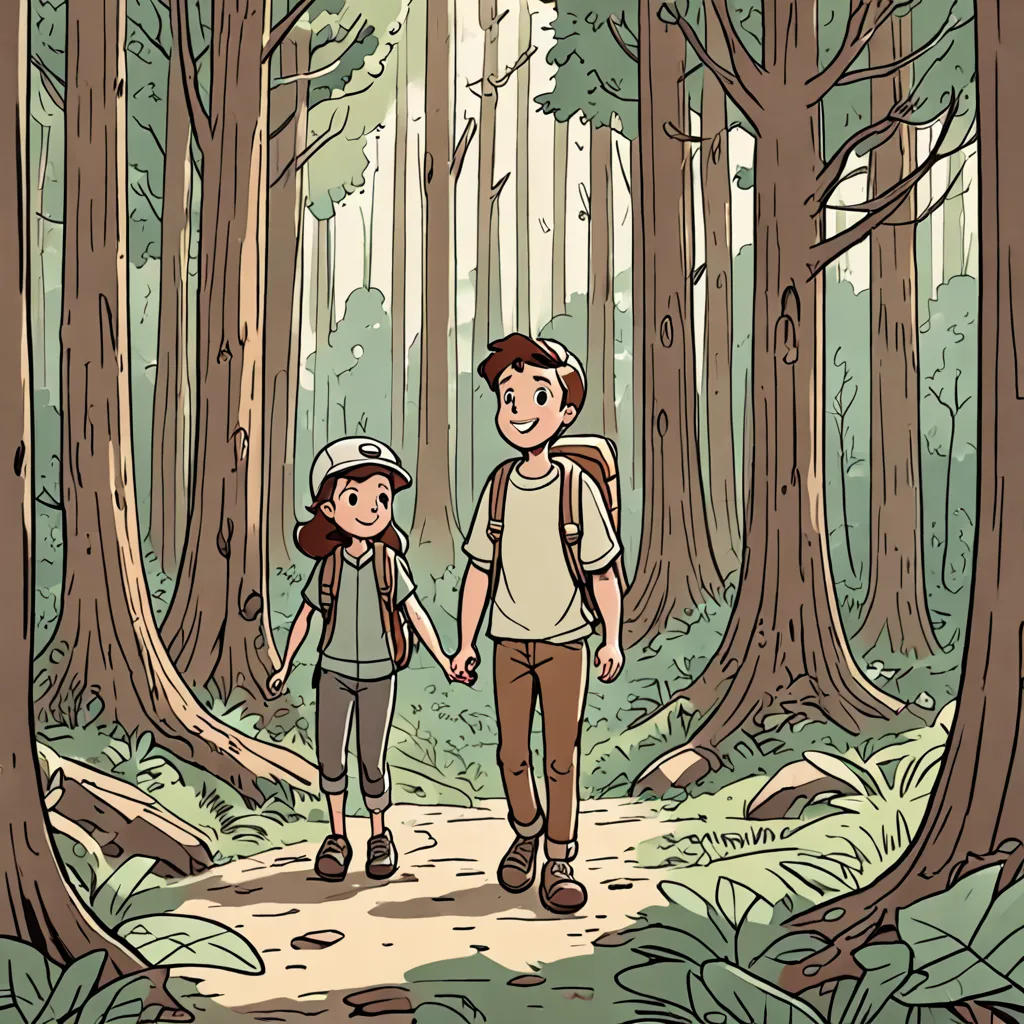 Milo and Ellie's Forest Adventure