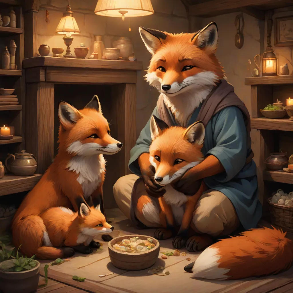 The Caring Fox