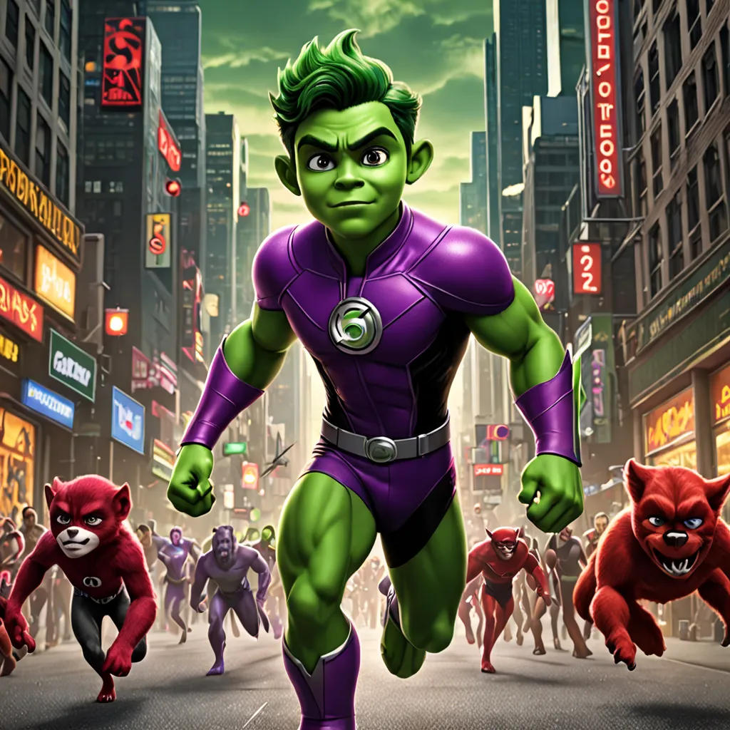 Beast Boy's Takeover