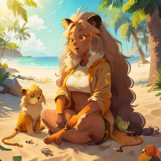 The Lioness's Serenity