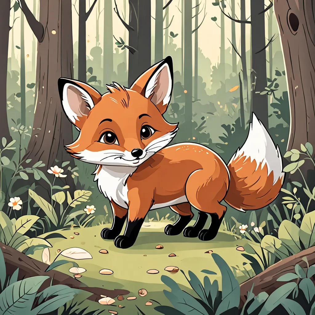 The Little Fox and the Mouse