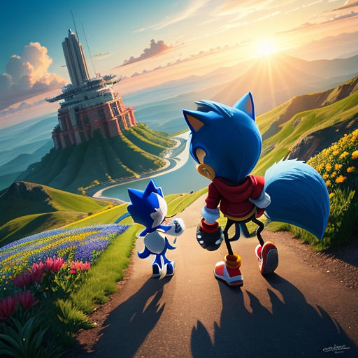 Looking forward to what the future - Sonic The Hedgehog