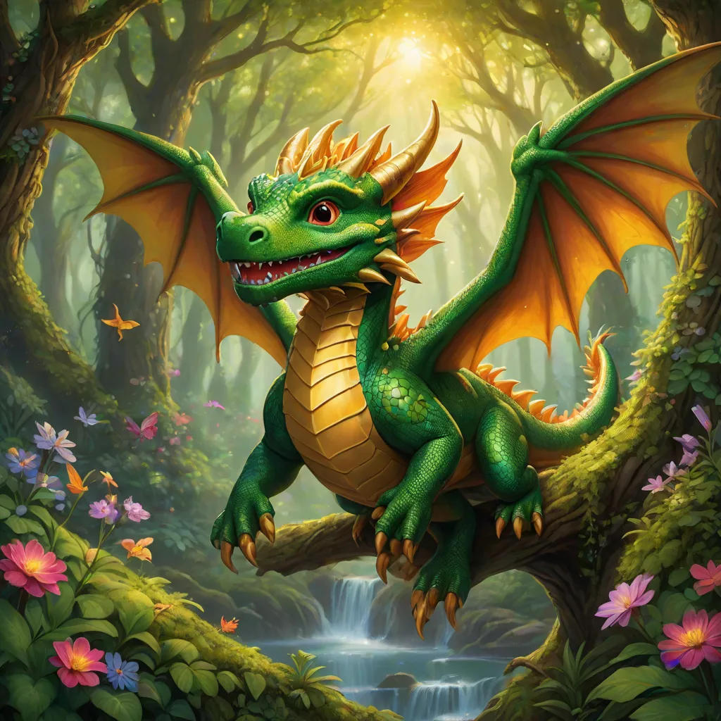 The Adventure of Sparky the Dragon