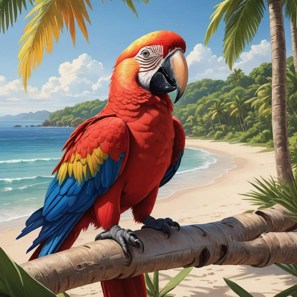 The Adventures of Dorotéia Red Macaw