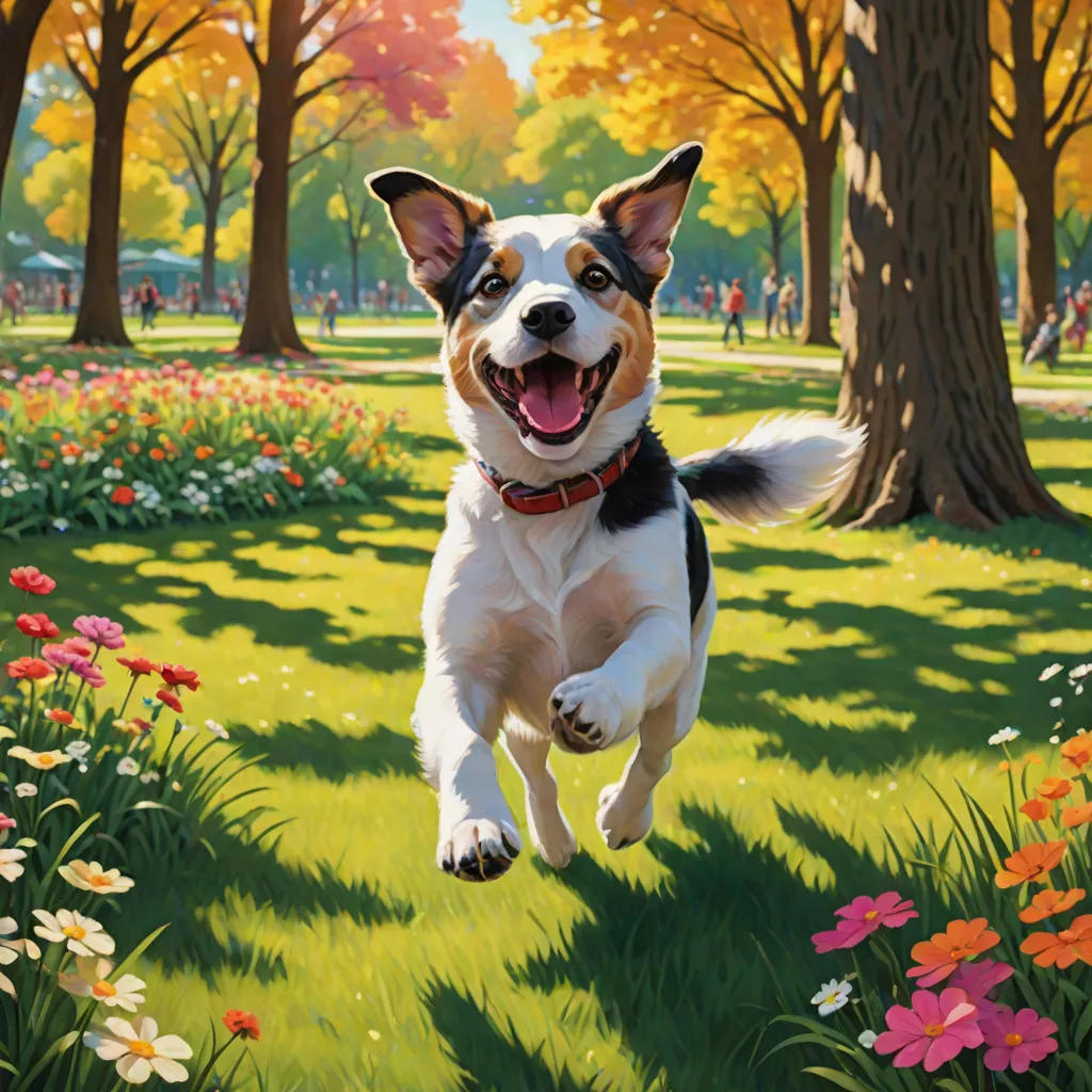 The Joyful Journey of Benny the Dog