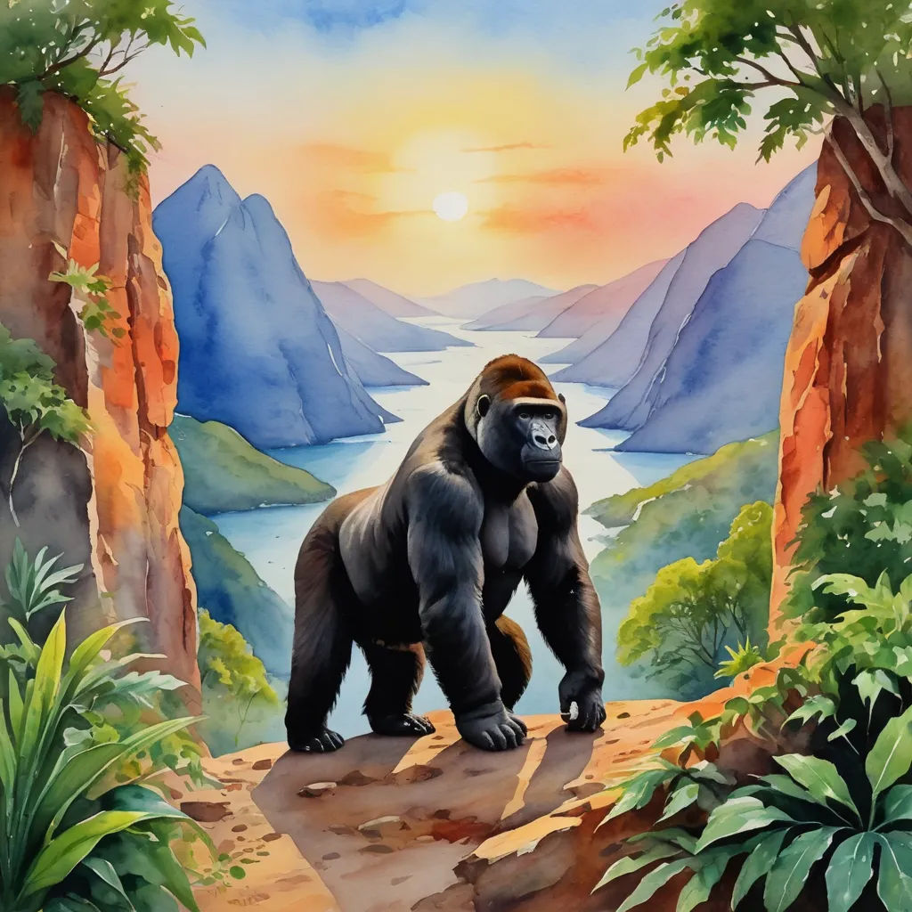 The Gorilla's Antarctica Adventure