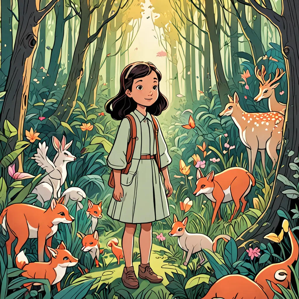 Lily's Magical Forest Adventure