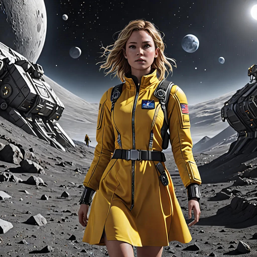Girl On The Moon