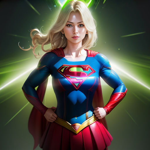 The Transformation of Fat Supergirl