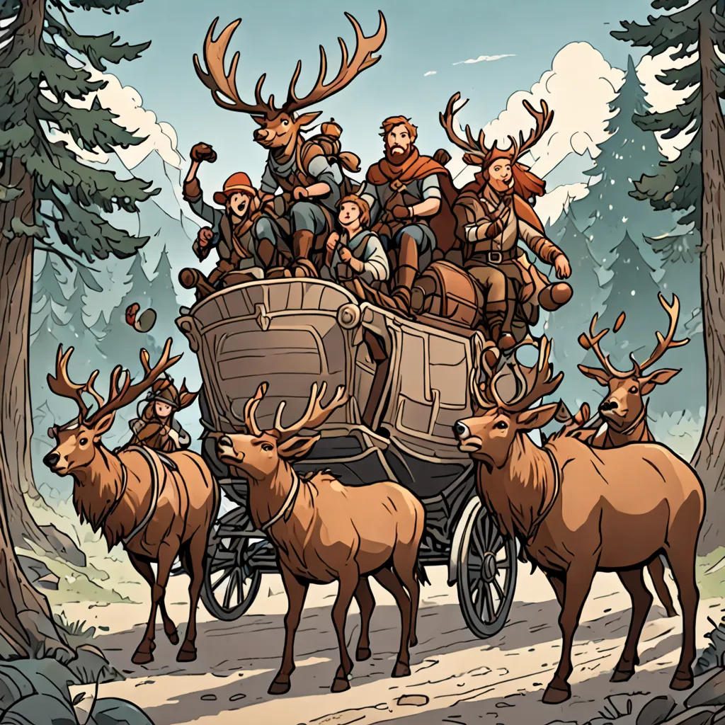 The Elk Rider's Last Stand