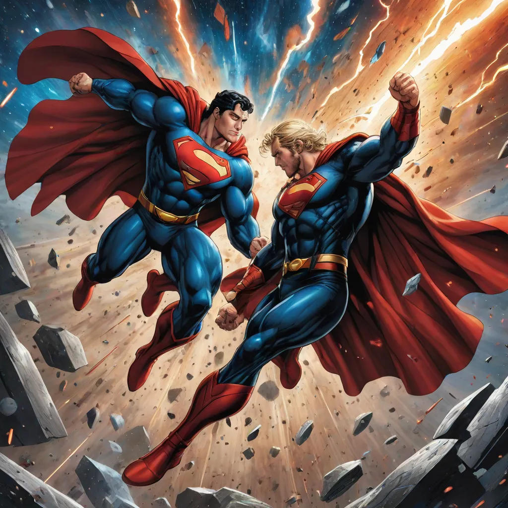 Superman vs Thor: Clash of Titans