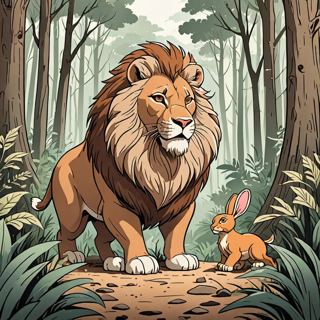 The Lion and the Rabbit