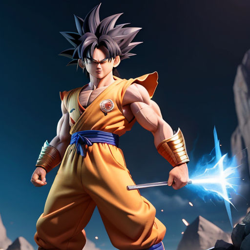 Tense Battlefield Super Saiyan Goku