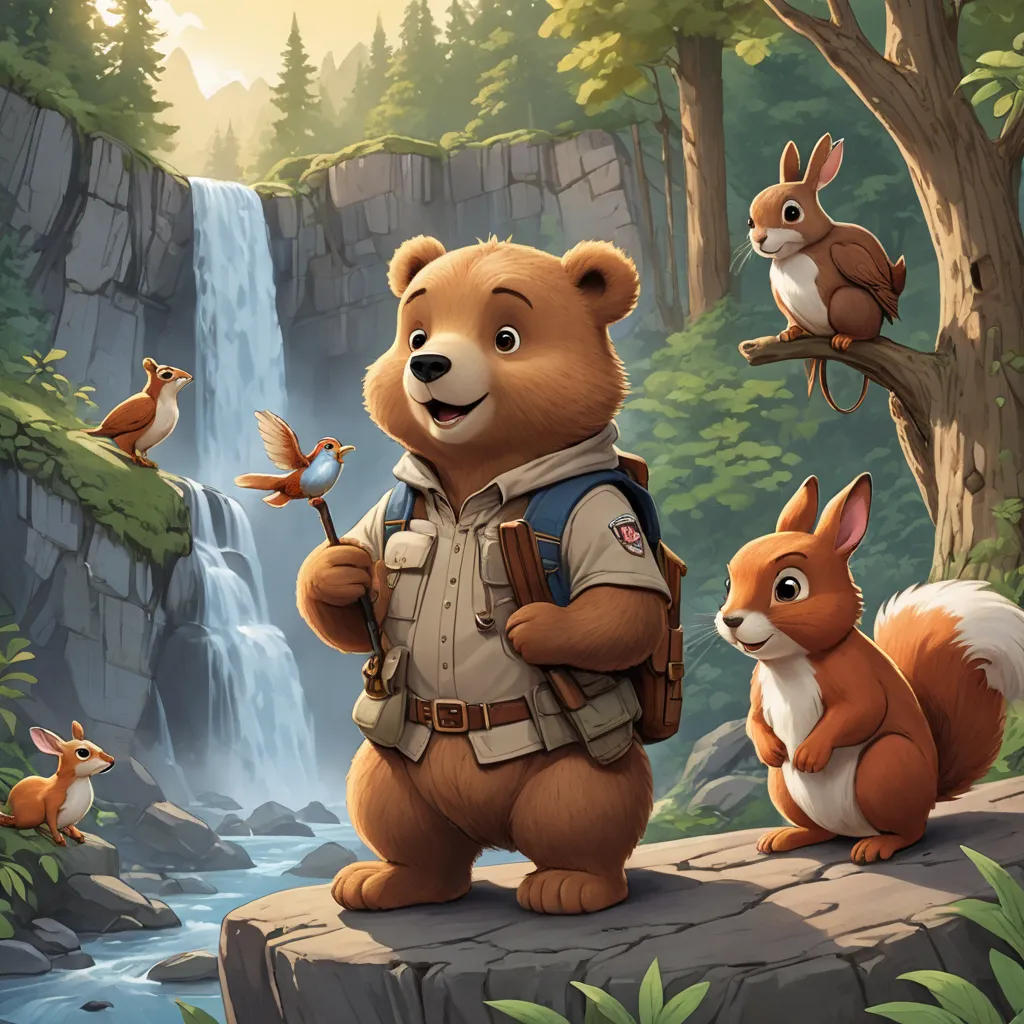 The Lost Treasure of Benny the Adventurous Bear