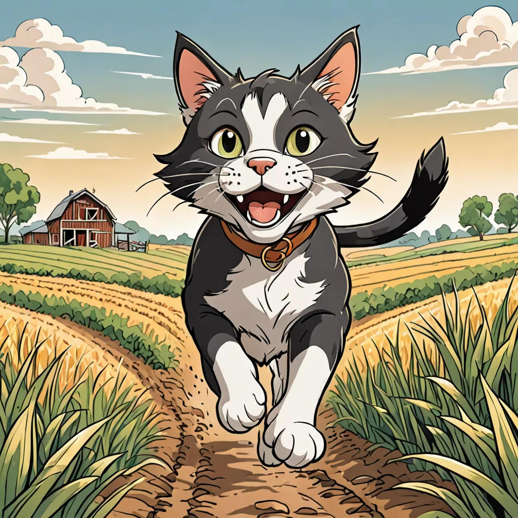 Rocky the Goofy Cat