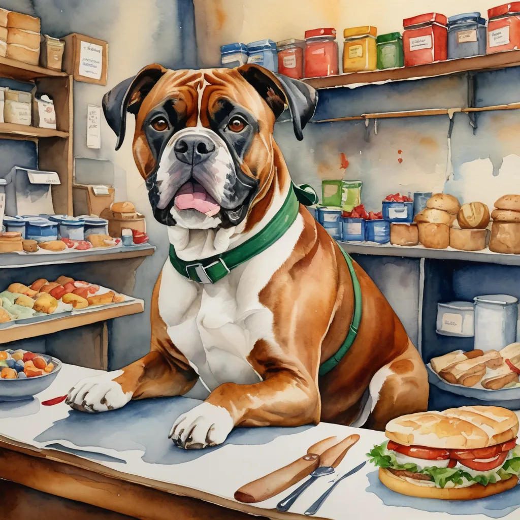 Bamboo the Deli Dog