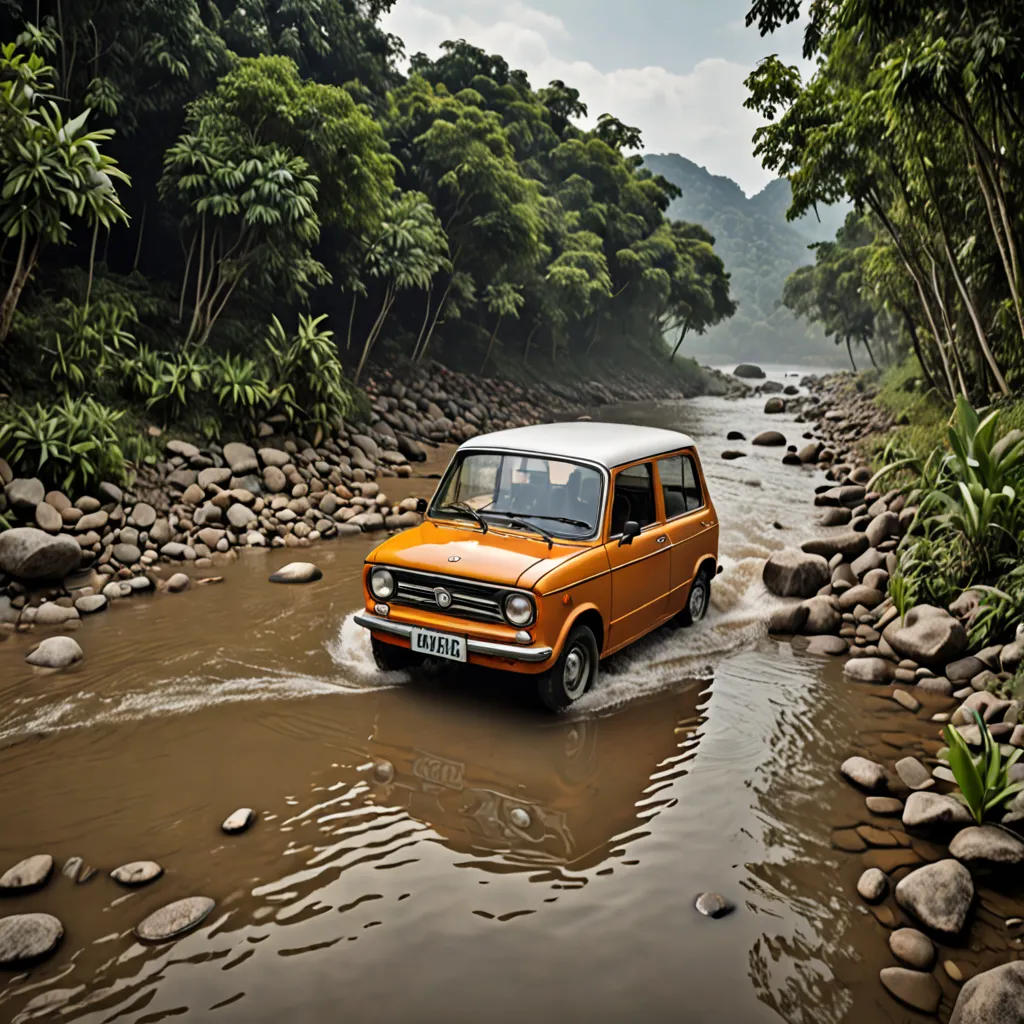Kancil and the Tricky River Crossing