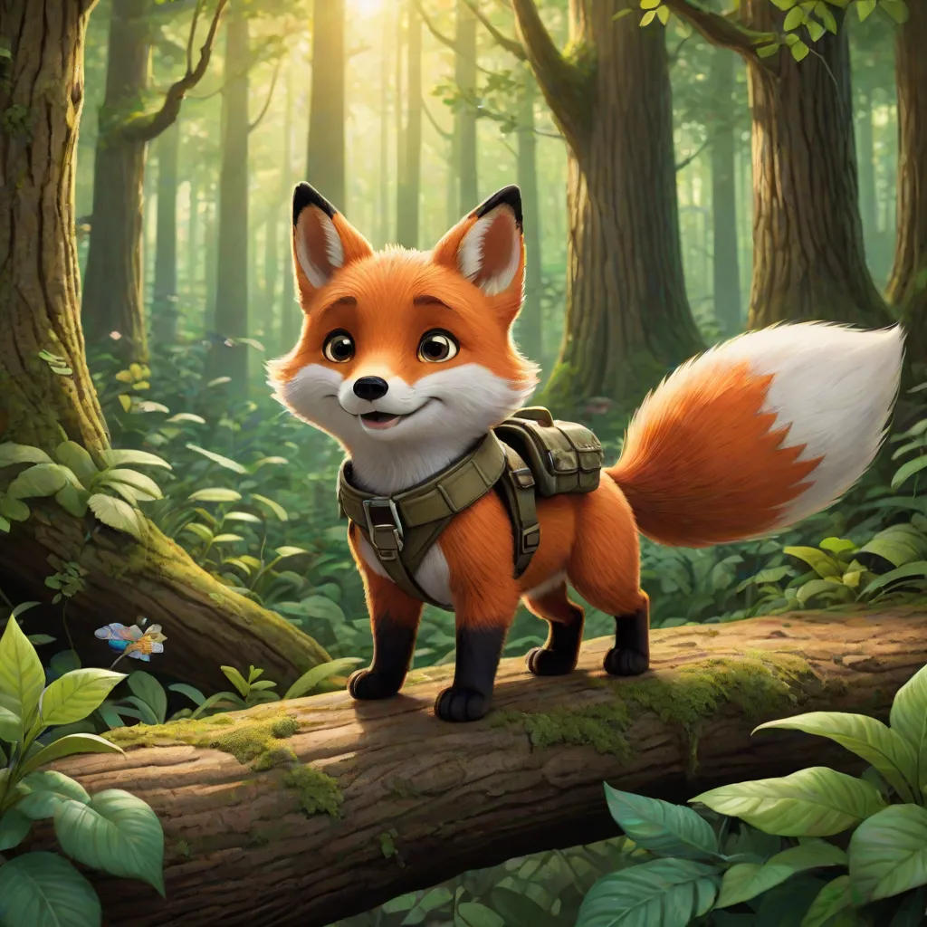 The Brave Little Fox and the Big Adventure