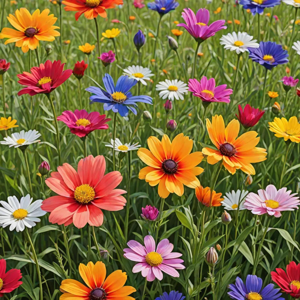 The Colorful Flower Friends