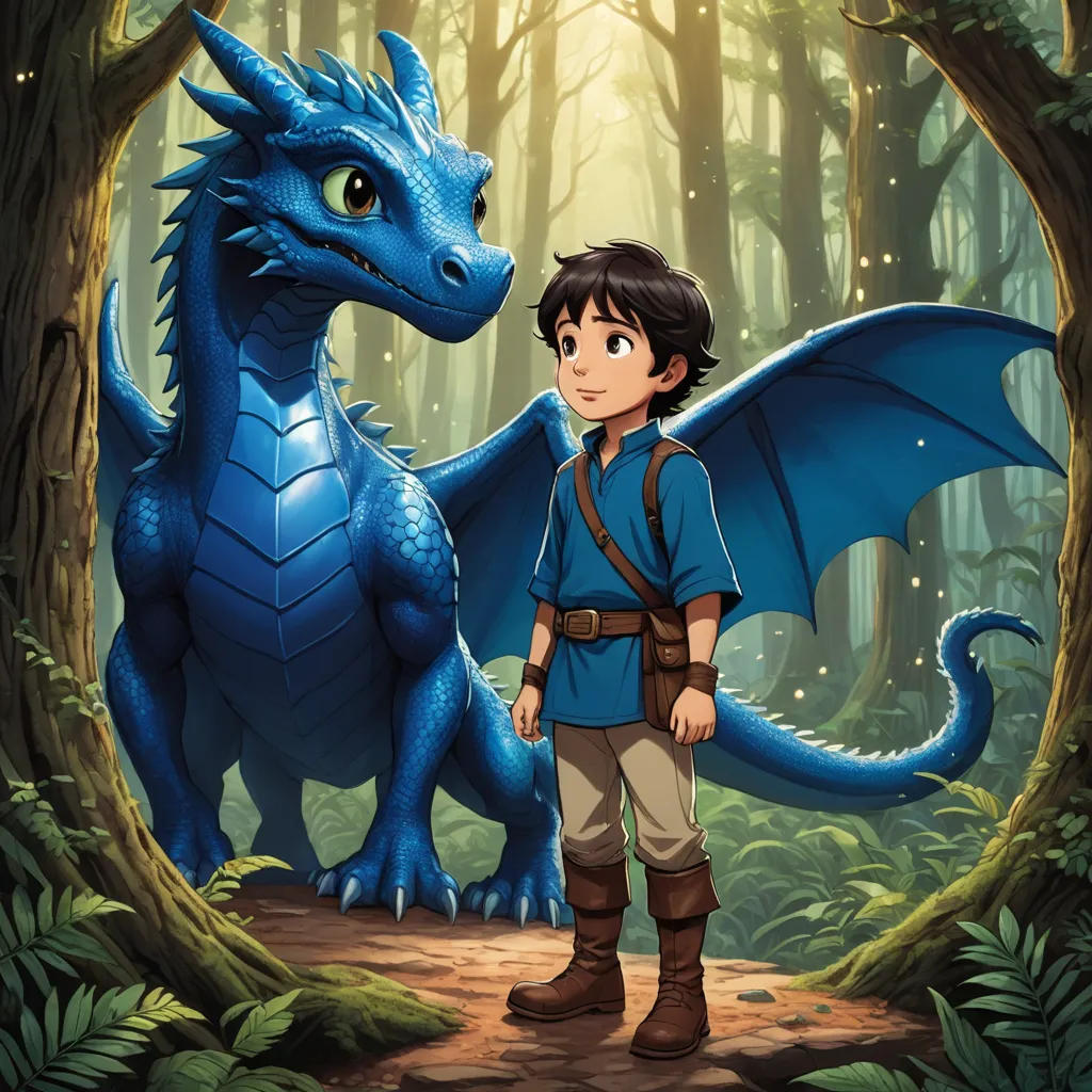 The Blue Dragon's Quest