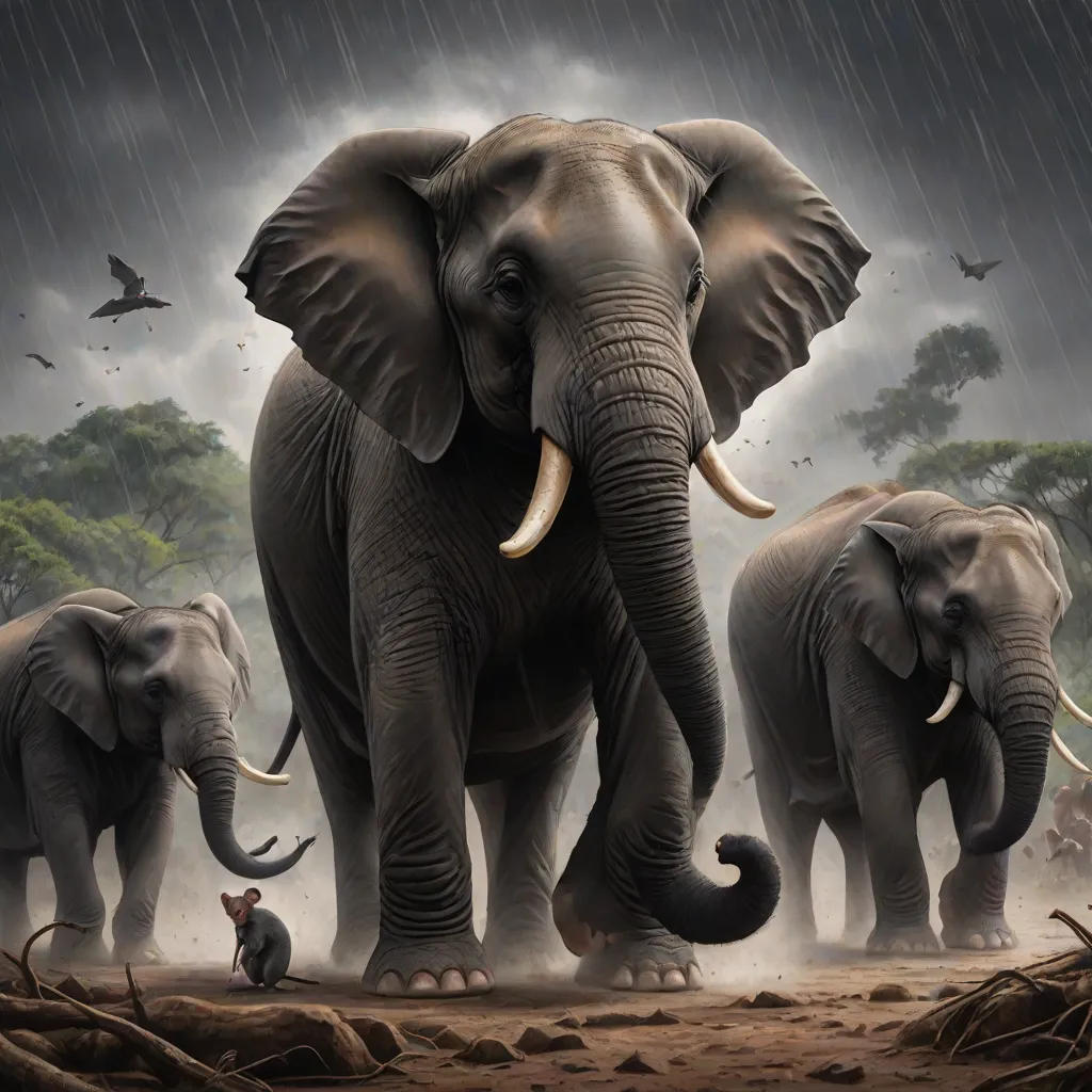 Three Blind Mice and the Old Elephant: Surviving the Typhoon