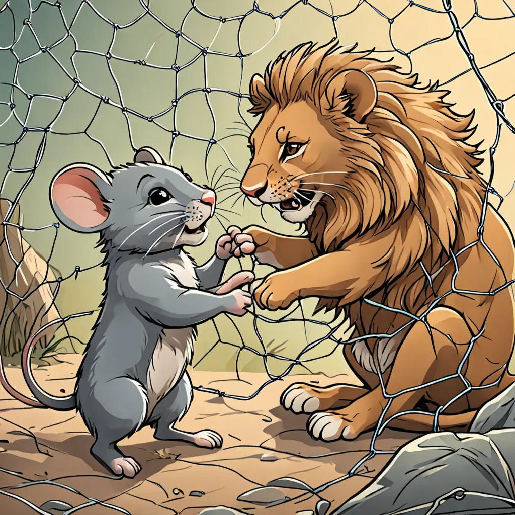 The Lion and the Mouse