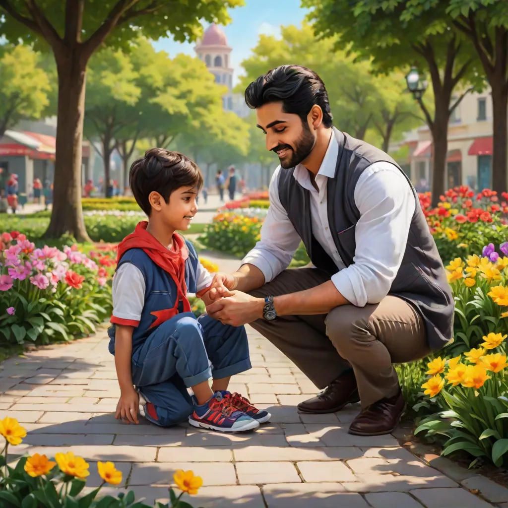 A Kind Gesture at the Park