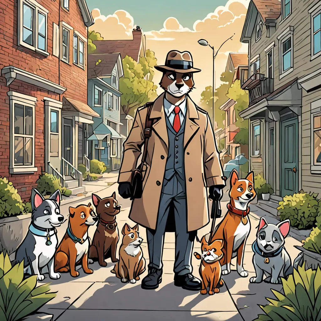 Detective Paws and the Missing Mice