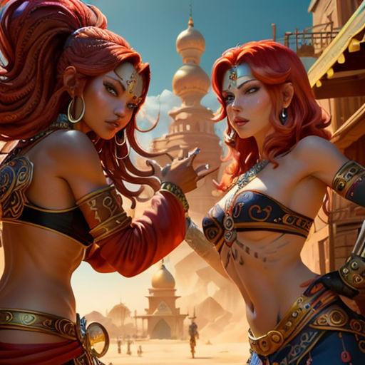 Hypnotized in Gerudo Town