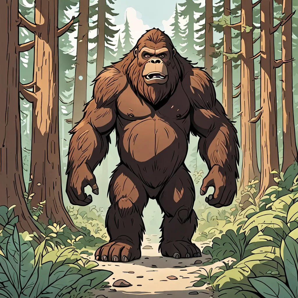 Bigfoot and the Butterfly