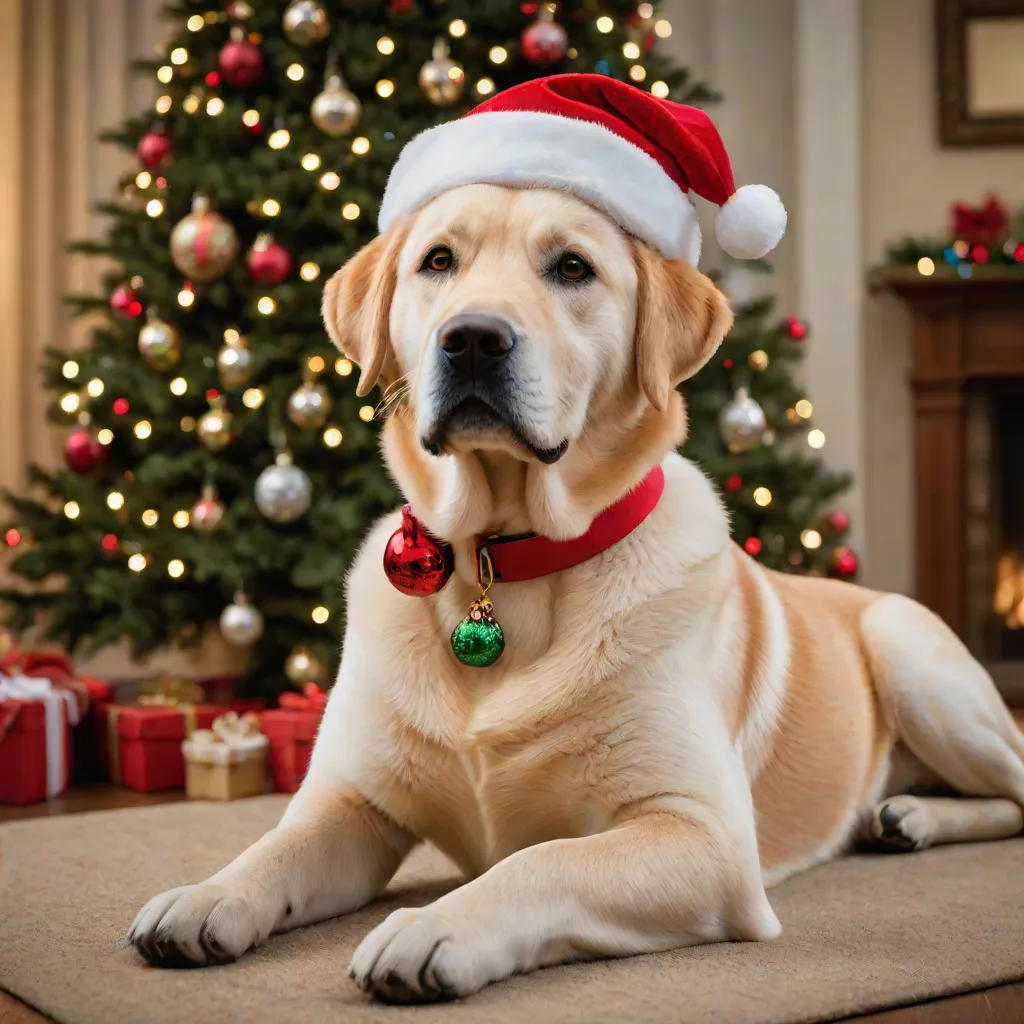 Loyal Labrador Saves Christmas