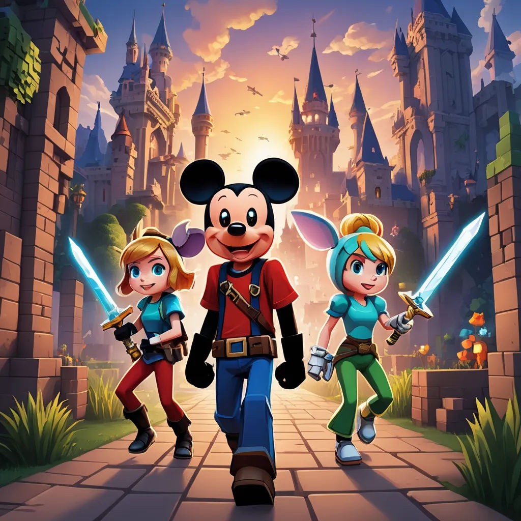 The Minecraft Disneyland Adventure