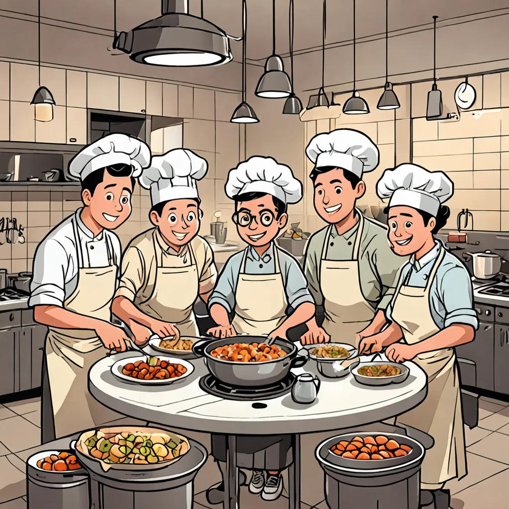 The Spicy Adventure of Five Friends