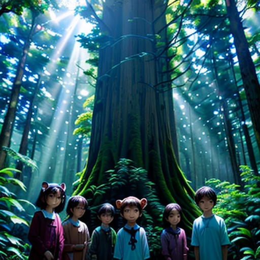 Adventure in the Mysterious Forest