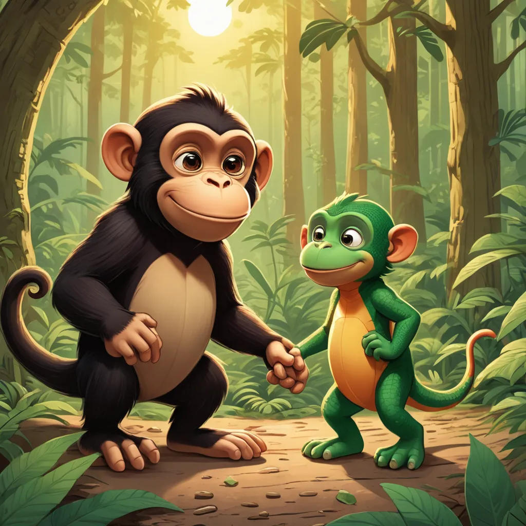 Whispers in the River: A Monkey's Lesson in Trust